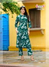 Pari Vol 2 By Mystic 9 Vertican Print With Collar Kurti With Bottom Wholesale Price In Surat